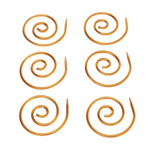 Stricknadelstopper, Spiralseil-Stricknadel aus Edelstahl mit glatten Kanten, Metallseil-Stricknadel für sichere Maschen