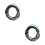 2Stk Dekorative Waist Chain Glasperlen Für Kleidung 7