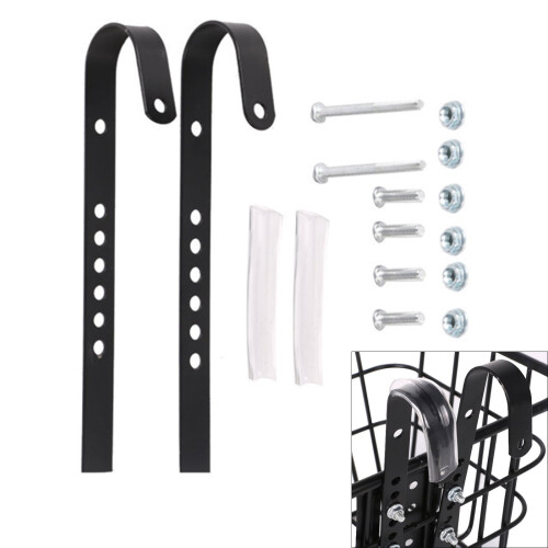 Road Bike Basket Hook Height Adjustable Quickly Release Hook Wire Storage Basket Cargo Rack Hooks Enduring 1