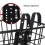 Road Bike Basket Hook Height Adjustable Quickly Release Hook Wire Storage Basket Cargo Rack Hooks Enduring 5