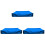 3Pcs Blue Garden Cover Foldable Durable Sandbox Shade 2