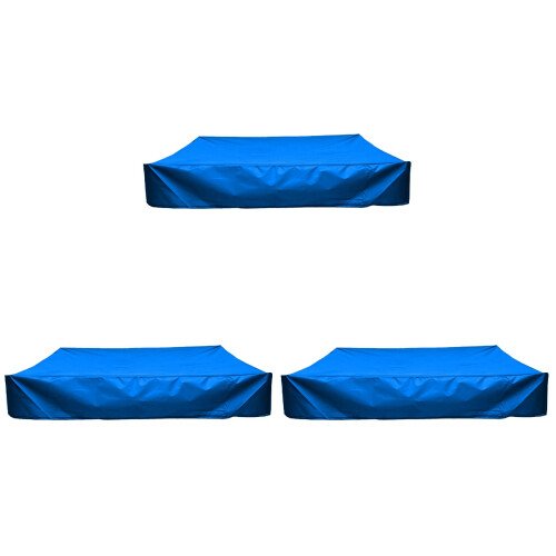 3Pcs Blue Garden Cover Foldable Durable Sandbox Shade 1