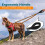 Two-Point Control Leash for Medium/Large Dogs – No-Tangle, Padded, Reflective, Converts to Single Leash, Compatible with No-Pull Harnesses (Brown) 6