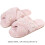 Pantofole da donna morbide e decorate con perle, con punta aperta. 3