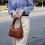 Γυναικεία τσάντα μασχάλης Retro Casual για κορίτσια από δέρμα Pu για υπαίθριες 6