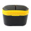 Kitchen Trash Can, Step-On Garbage Can with Lid, Tall Kitchen & Bathroom Trash Can, Small Office Waste Bin, Black - 2