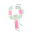 Acrylic Hamster Tube Assorted Colors Cage Accessory for Small Pets 2