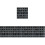 125Pcs Elegant Black Plastic Wedding Numbered Seating Signs 4