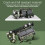 Armylift Αυτοκίνητο παιχνίδι Diecast Μικρό στρατιωτικό αυτοκίνητο ActiveArmy Lift με φώτα και 8