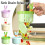 Self-Cleaning Sink Strainer Basket Clog ABS Filter Ensures Fast Rabbit Drainage Colander Ear Handle 7