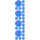 24Pcs Tennis Shock Absorber Silicone Racket Dampener with Flag Pattern 6