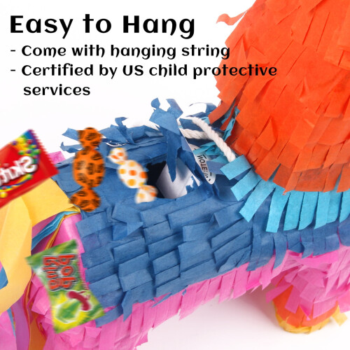 Pinatas Birthday Celebrations Party Game Pull string Pinata Toys Surprise Gift 1