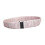 Elastisk midjebelte for kvinner – plissert, 72 cm, rosa 4