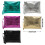Γυναικεία μεταλλική τσάντα clutch με λαιμόκοψη από PU δέρμα 3