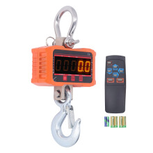 Electronic Crane Scale Digital Hanging Scale With Remote Control High Precision Heavy Duty Industrial Scale Aluminum Case Stainless Steel Shackle