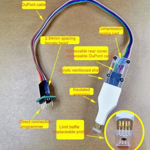 User Friendly Sop8 Wson Chip Writing Probes for Quick Programming Burners Cable 2