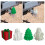 Christmas Tree Trailer Hitch Ball Cover 3D Printed 2