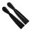 Adjustable Arm Sleeves AntiSlip Comfortable Soft Decor Protector for Lawn Summer Black 4