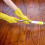 Rubber Cleaning Gloves Yellow 3 Pairs 8