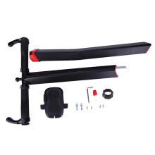 Long-lasting Durability Scooter Handlebar Set, Ergonomic Aluminium Alloy Handle Grip Bar with Telescopic Adjustment and Phone Mount, Universal
