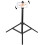 Adjustable Height Tripod, Wireless Bluetooth Remote Control Enabled Selfie Stick Tripod with Universal Phone Holder, 5-Section Foldable Design for 1
