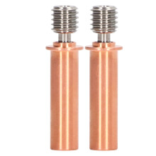 Stabil hotend-ydeevne, bimetal-varmebrydning, hurtigere smeltning af filament med kobber og titanium TC4Throat, opgraderet design af