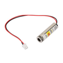 Láser cruzado para sistemas de alineación, láser puntual, módulo láser rojo de salida estable de 650 nm, módulo de diodo láser con distancia
