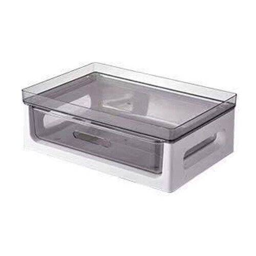 Versatile Plastic Drawer With Stackable Structure And Built-In Handles Durable Material For Customizable Storage Solutions In Modern Homes