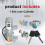 Κύλινδροι κλειδαριάς πόρτας & διακόπτης ανάφλεξης με κλειδιά για Nissan Versa US 2007-2012 6