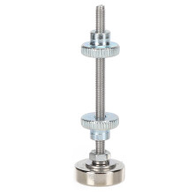 Colonne magnétique pour table de soudage, poteau en acier allié facile à installer avec finition anticorrosion, conception réglable pour un