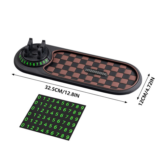 Alfombrilla antideslizante para salpicadero con marco para el panel de instrumentos 2