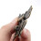 Vintage-style hasp latch lock for wood doors and cabinets, 6