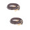 2Stk Bag Strap Leder Verstellbar Schultergurt 6