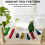 Wooden standing pole toy for small pets chew jump explore 4