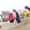 Wooden standing pole toy for small pets chew jump explore 6