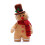 Χριστουγεννιάτικη κούκλα GingerbreadMan Χαριτωμένη λούτρινη κούκλα με μακριά πόδια για 6