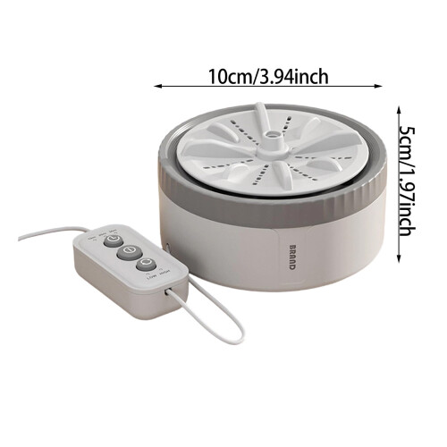Bærbar mini-turbinvaskemaskin 1,5 l 2