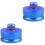 2Sets Praktischer Blaue Pom Jack Support Block Autoheber Sicherer Halt 4