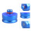 2Sets Praktischer Blaue Pom Jack Support Block Autoheber Sicherer Halt 11