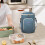 Sac isotherme rond pour bento (1 pièce) 4