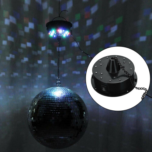 LED Disco Ball Motor Καθρέφτη Μπάλα Αντανάκλασης Κρεμαστή για DJ Χριστουγεννιάτικο Motor A 2
