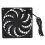 Solar Panel Fan 10W Dual Layer Metal Shell 15