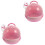 2Sets Vogelkäfig Pink Handlich Mit Sicherem Tragekomfort 2