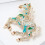 Horse Design Pin Rhinestone Decorative 1 Piece 7