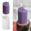 Coleção de moldes de silicone em formato de estrela, lua e pirâmide para velas artesanais. 2