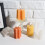 Coleção de moldes de silicone em formato de estrela, lua e pirâmide para velas artesanais. 8