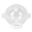 Breathable Cat Muzzle with Adjustable Fit Prevent Biting & Licking for Grooming 2