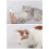 Breathable Cat Muzzle with Adjustable Fit Prevent Biting & Licking for Grooming 6