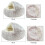 Deep Sleep Plush Cat Bed 40x40cm Gray for Small & Medium Pets 4