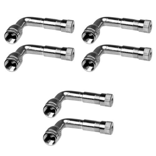 6Stk Adapter Silber Für Auto Ventil 2